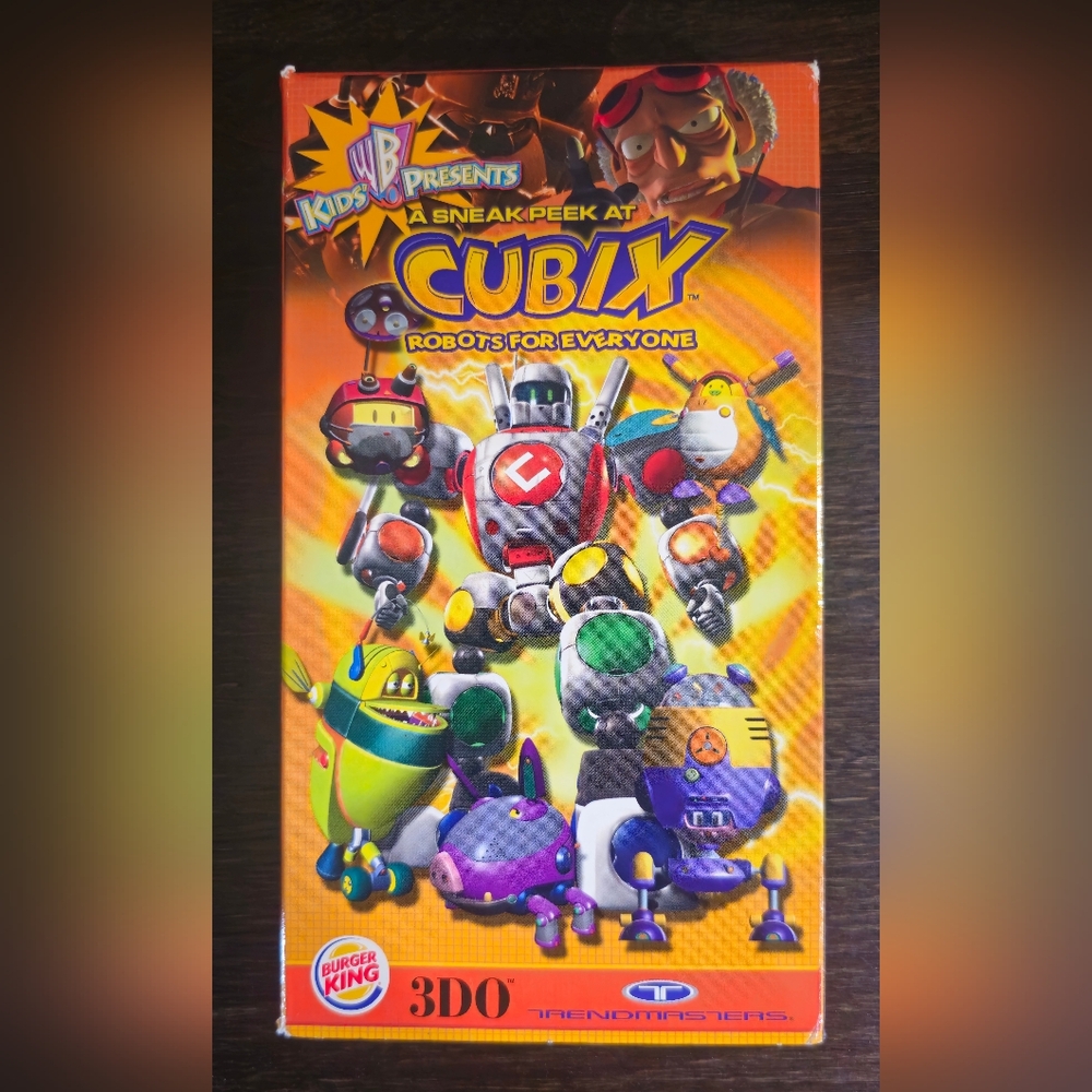 A Sneak Peek at Cubix - Robots for Everyone - Burger King Promo VHS 2001